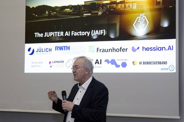 Prof. Thomas Lippert, Director of the Jülich Supercomputing Centre (JSC) at Forschungszentrum Jülich: The JUPITER AI Factory (JAIF)